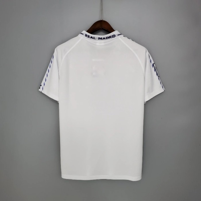 Real Madrid 1996-97 Retro Home Soccer Jersey - Fan Version