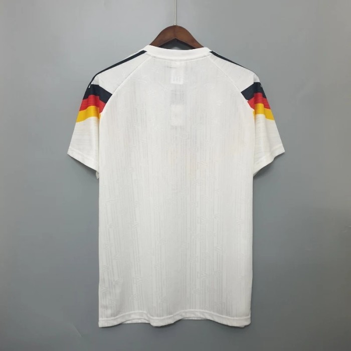 Germany 1990 Home Retro Soccer Jersey - Fan Version
