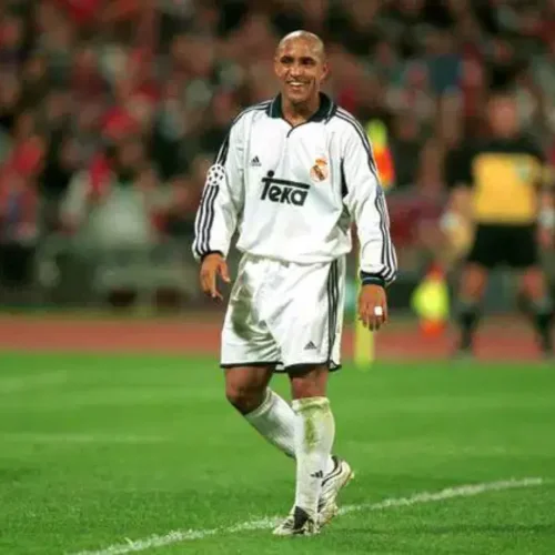 Real Madrid 2000-01 Retro Home Soccer Jersey - Fan Version