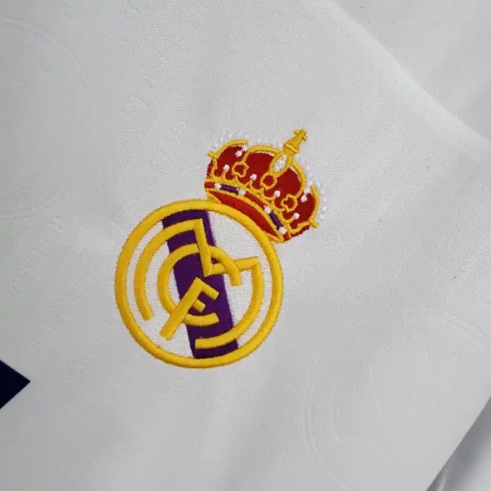Real Madrid 1996-97 Retro Home Soccer Jersey - Fan Version