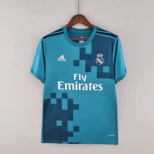 Real Madrid 2017-18 Retro Third Soccer Jersey - Fan Version