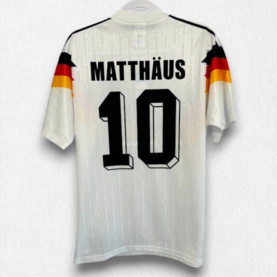 Germany 1990 Home Retro Soccer Jersey - Fan Version