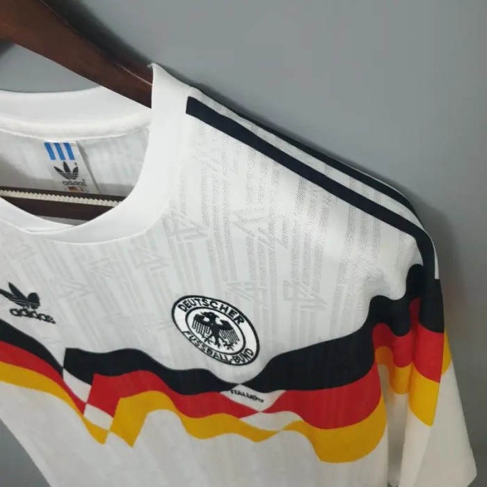 Germany 1990 Home Retro Soccer Jersey - Fan Version