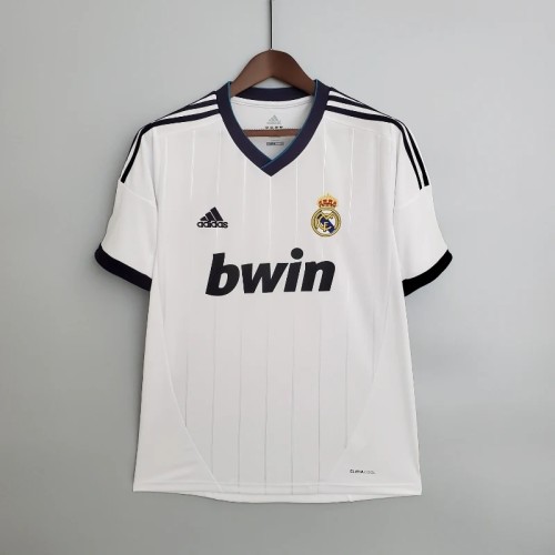 Real Madrid 2012-13 Retro Home Soccer Jersey - Fan Version