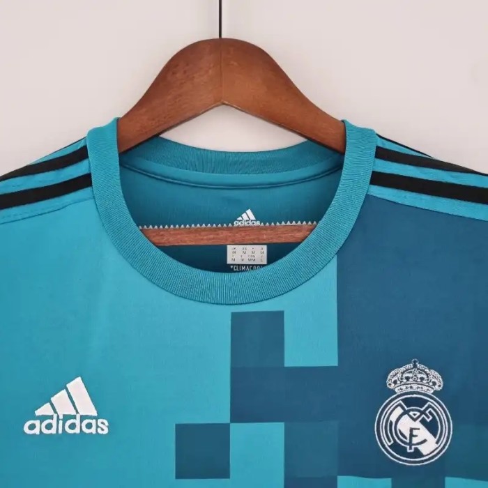 Real Madrid 2017-18 Retro Third Soccer Jersey - Fan Version
