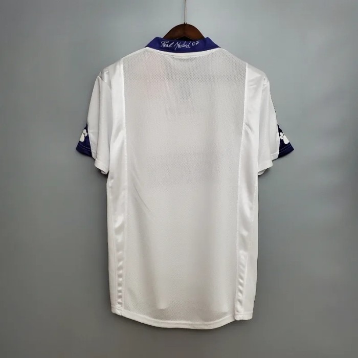 Real Madrid 1997-98 Retro Home Soccer Jersey - Fan Version