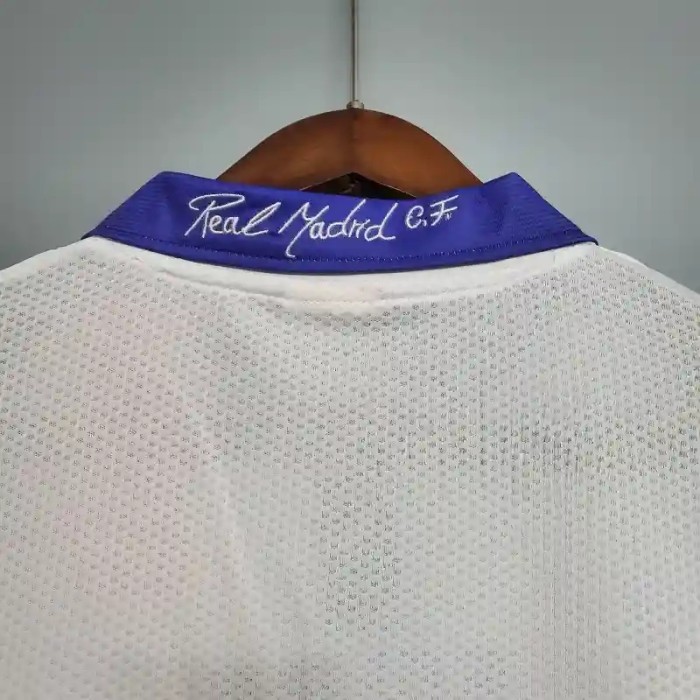 Real Madrid 1997-98 Retro Home Soccer Jersey - Fan Version