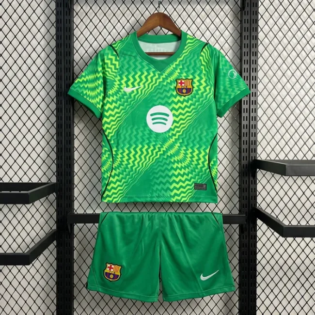 Barcelona 26/27 Goalkeeper Soccer Jersey – Kids Kit