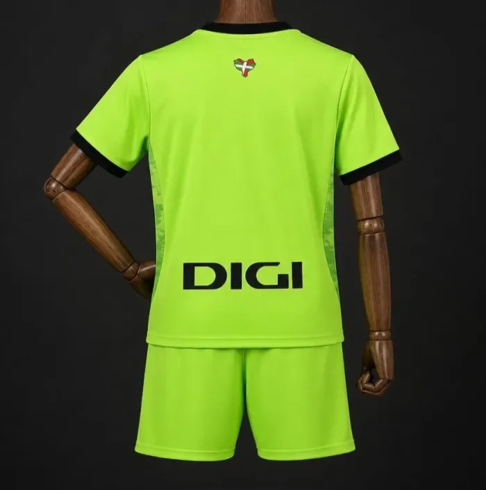 Athletic Bilbao 26/27 Goalkeeper Soccer Jerseys – Kids Kit