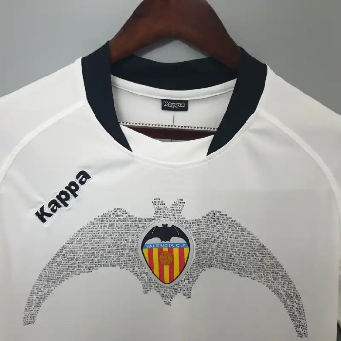 Valencia 2009-10 Home Retro Soccer Jersey - Fan Version