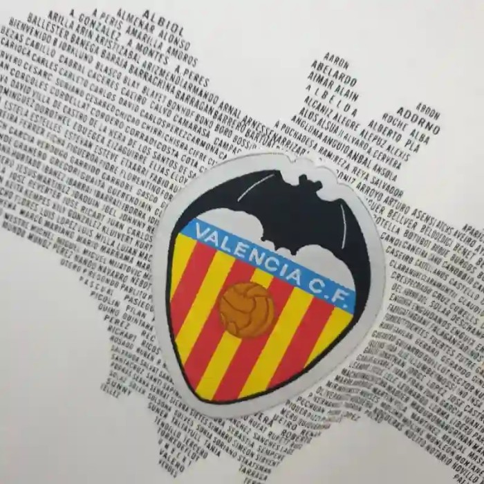 Valencia 2009-10 Home Retro Soccer Jersey - Fan Version