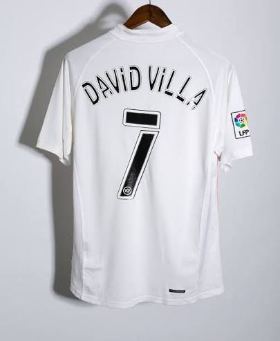 Valencia 2006-07 Home Retro Soccer Jersey - Fan Version