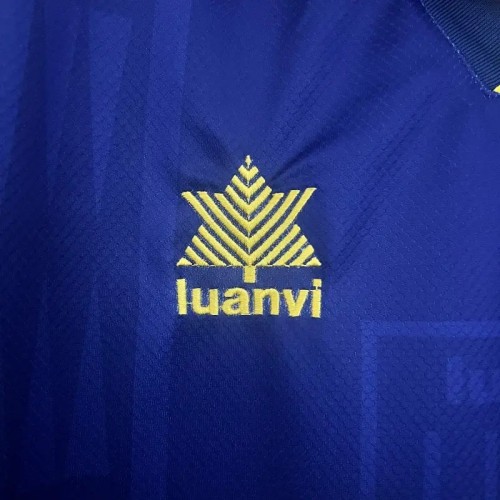 Valencia 1996-97 Away Retro Soccer Jersey - Fan Version