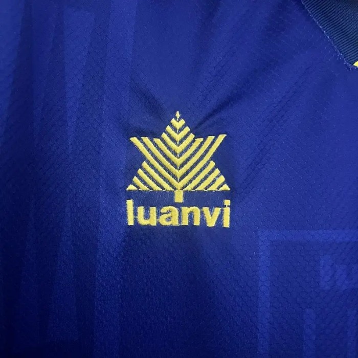 Valencia 1996-97 Away Retro Soccer Jersey - Fan Version