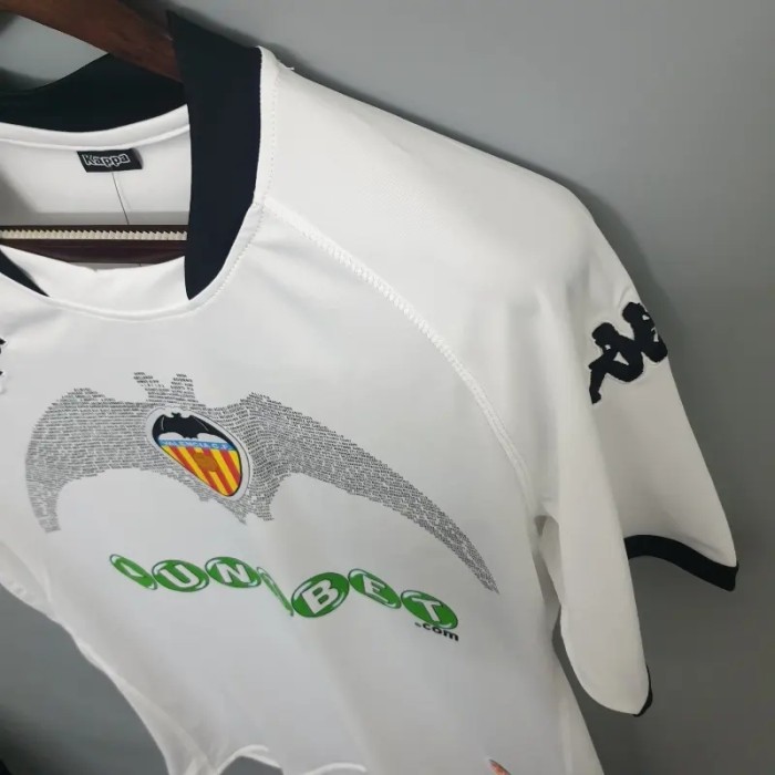 Valencia 2009-10 Home Retro Soccer Jersey - Fan Version