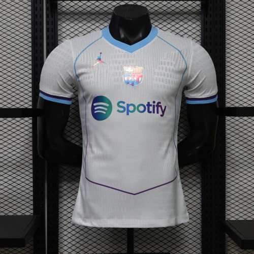 Barcelona 26/27 White Soccer Jersey- Player Version