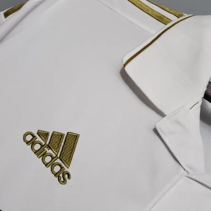 Real Madrid 2011-12 Retro Home Soccer Jersey - Fan Version