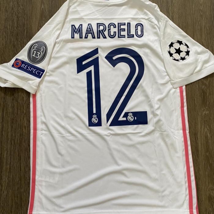 Real Madrid 2020-21 Retro Home Soccer Jersey - Fan Version