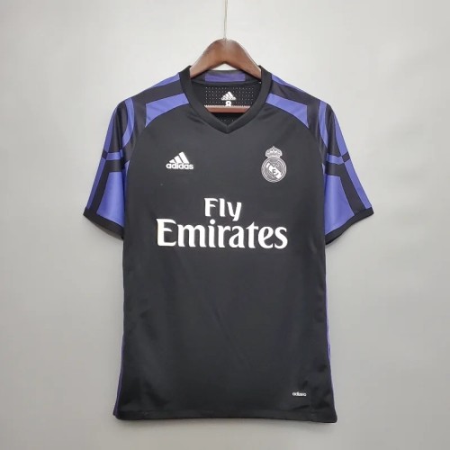 Real Madrid 2016-17 Retro Third  Soccer Jersey - Fan Version