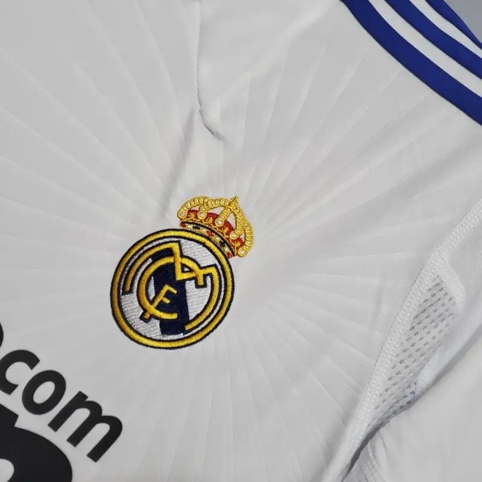 Real Madrid 2010-11 Retro Home Soccer Jersey - Fan Version