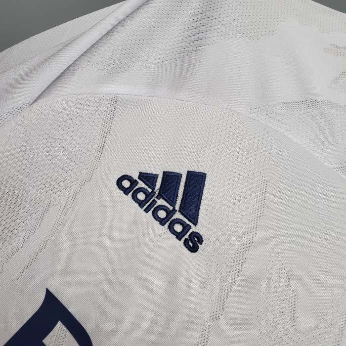Real Madrid 2020-21 Retro Home Soccer Jersey - Fan Version