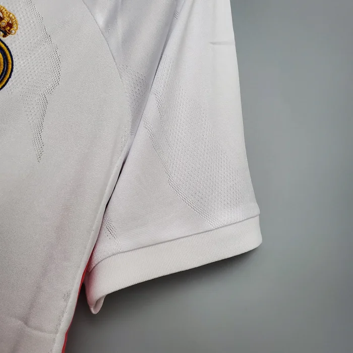 Real Madrid 2020-21 Retro Home Soccer Jersey - Fan Version