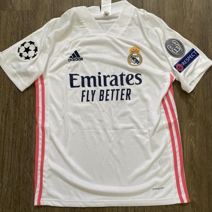 Real Madrid 2020-21 Retro Home Soccer Jersey - Fan Version