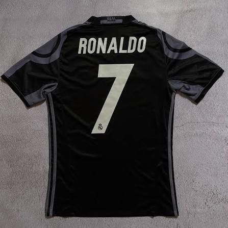 Real Madrid 2016-17 Retro Third  Soccer Jersey - Fan Version