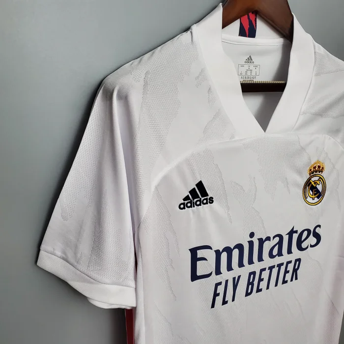 Real Madrid 2020-21 Retro Home Soccer Jersey - Fan Version