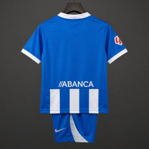Deportivo de La Coruña 26/27 Home Soccer Jersey – Kids Kit