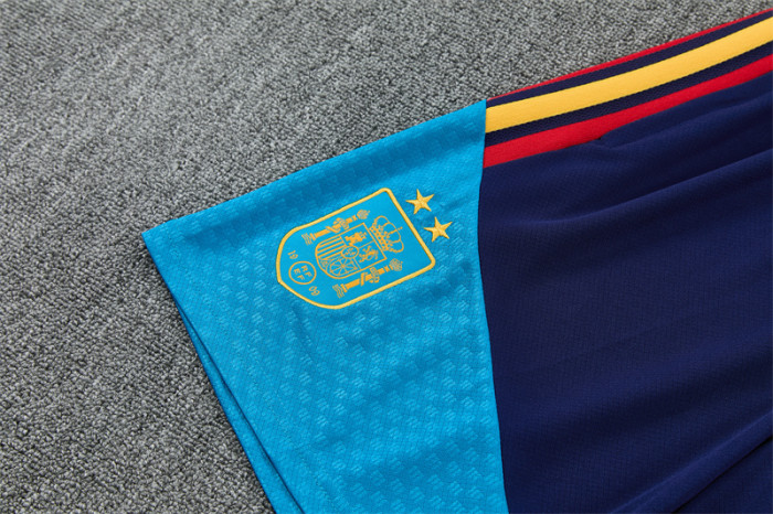 2026 Spain Short Sleeve Training Suit