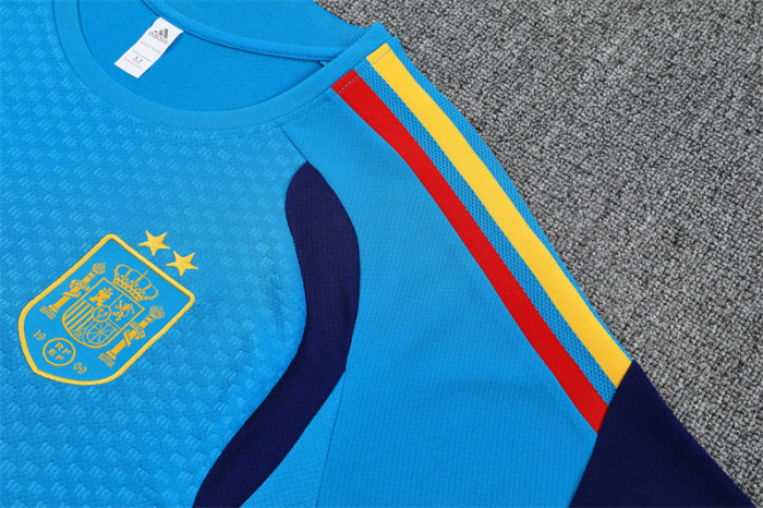 2026 Spain Short Sleeve Training Suit