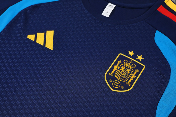 2026 Spain Short Sleeve Training Suit