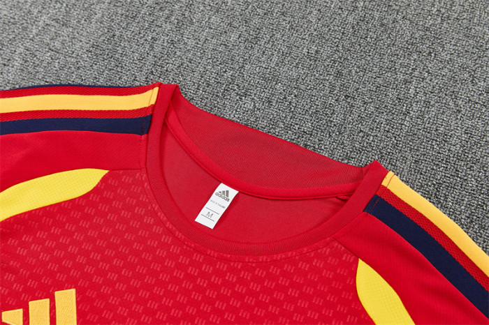 2026 Spain Short Sleeve Training Suit