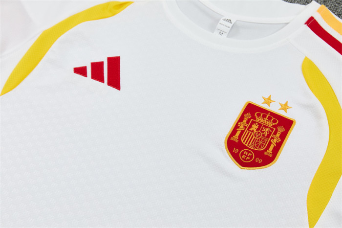2026 Spain Short Sleeve Training Suit
