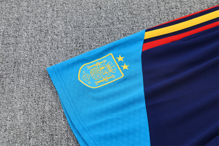2026 Spain Short Sleeve Training Suit