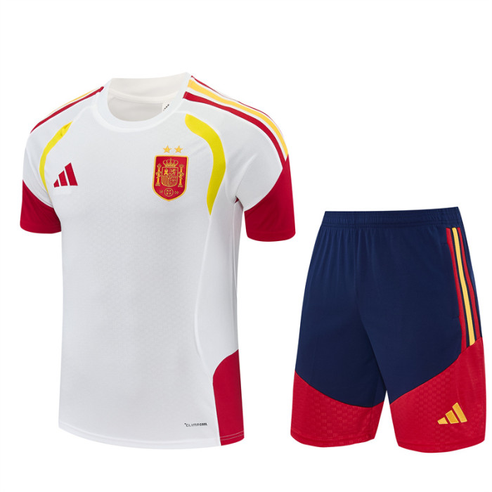 2026 Spain Short Sleeve Training Suit