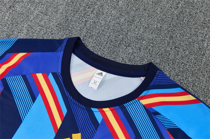 2026 Spain Short Sleeve Training Suit