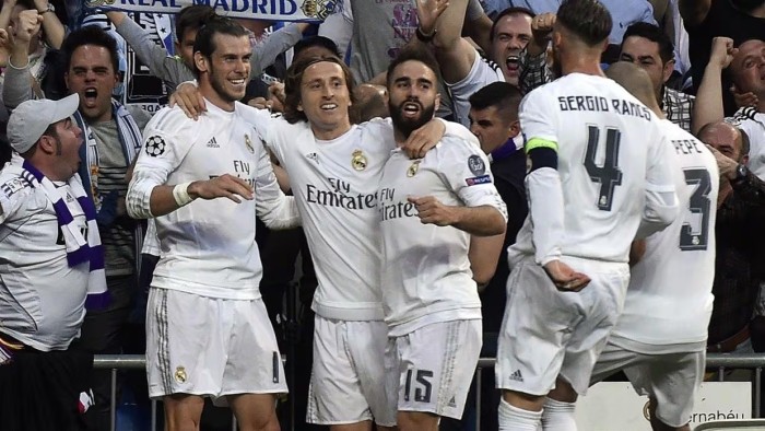 Real Madrid 2015-16 Retro Home Soccer Jersey - Fan Version