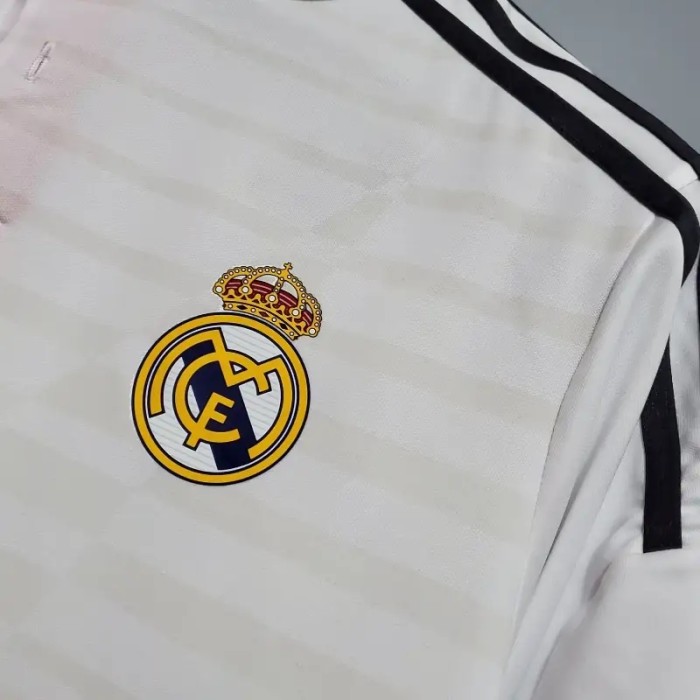 Real Madrid 2014-15 Retro Home Soccer Jersey - Fan Version
