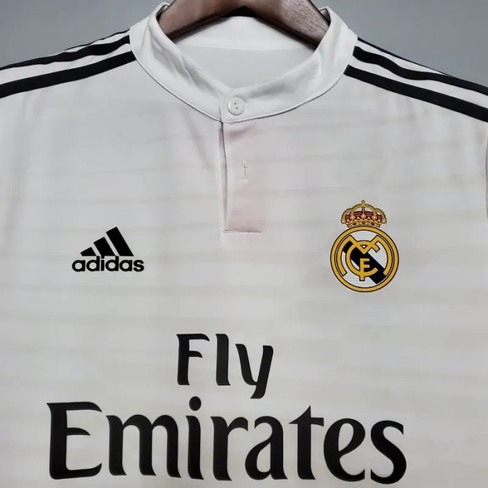 Real Madrid 2014-15 Retro Home Soccer Jersey - Fan Version