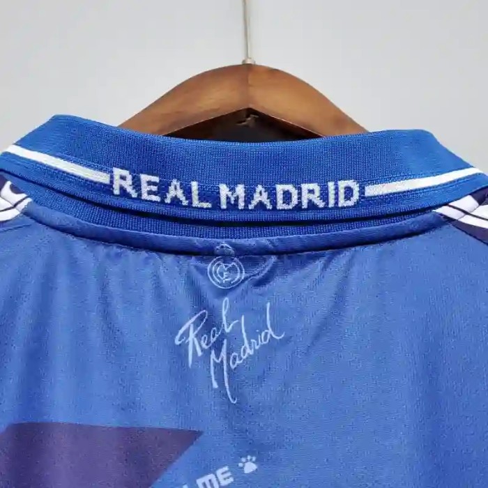 Real Madrid 1994-96 Retro Away Soccer Jersey - Fan Version