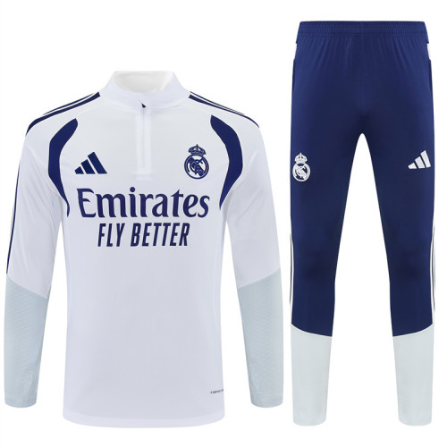 26-27 Real Madrid Half-zip Training Suit