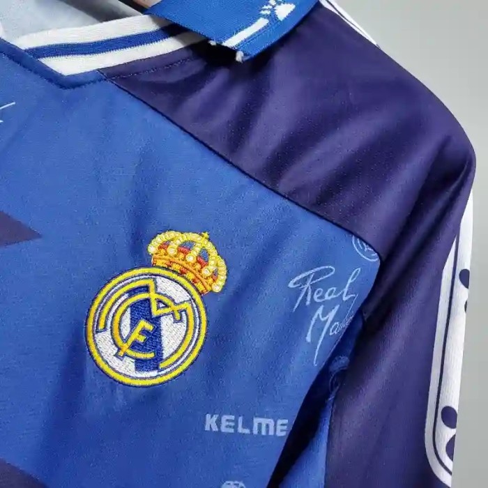 Real Madrid 1994-96 Retro Away Soccer Jersey - Fan Version