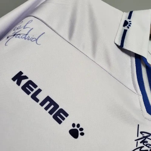 Real Madrid 1994-96 Retro Home Soccer Jersey - Fan Version
