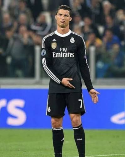 Long Sleeve Real Madrid 2014-15 Retro Third Soccer Jersey - Fan Version