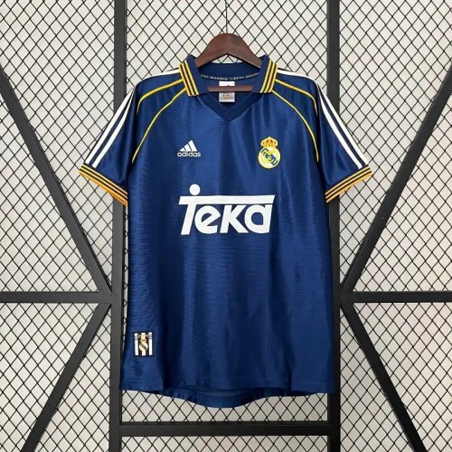 Real Madrid 1998-00 Retro Third Soccer Jersey - Fan Version