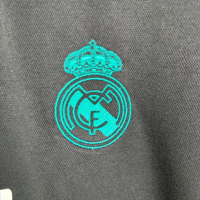 Real Madrid 2017-18 Retro Away Soccer Jersey - Fan Version