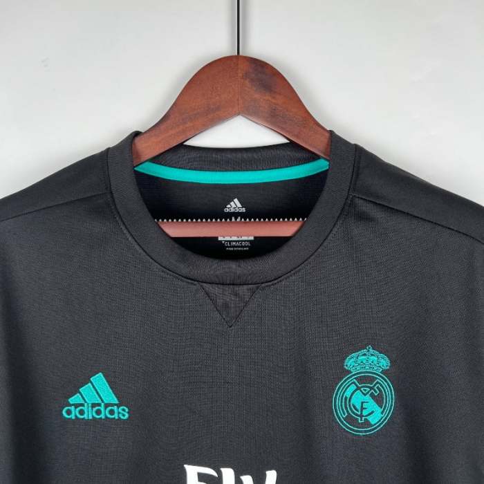 Real Madrid 2017-18 Retro Away Soccer Jersey - Fan Version