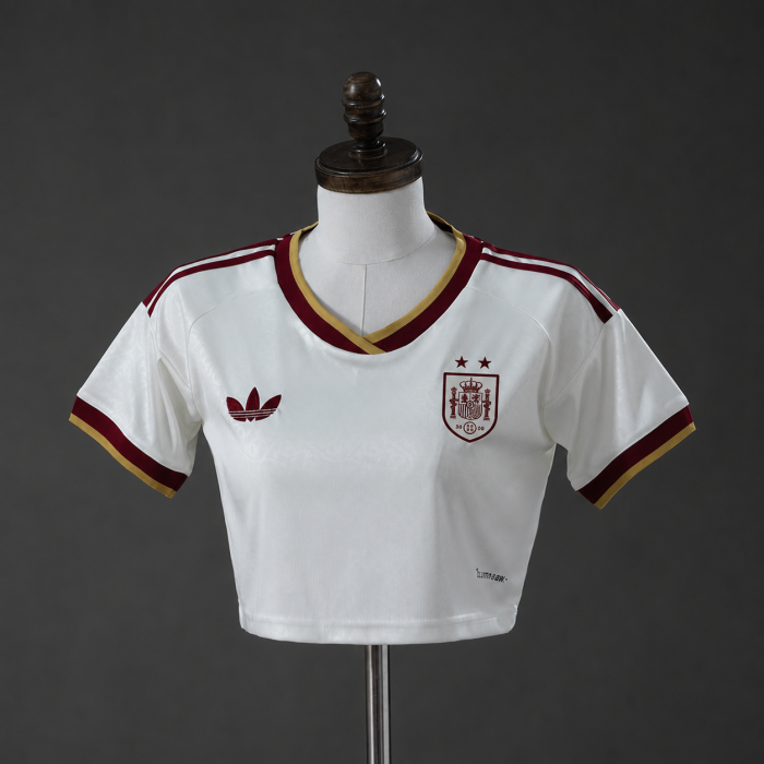 Women's Spain 26/27 Away Cropped Jersey